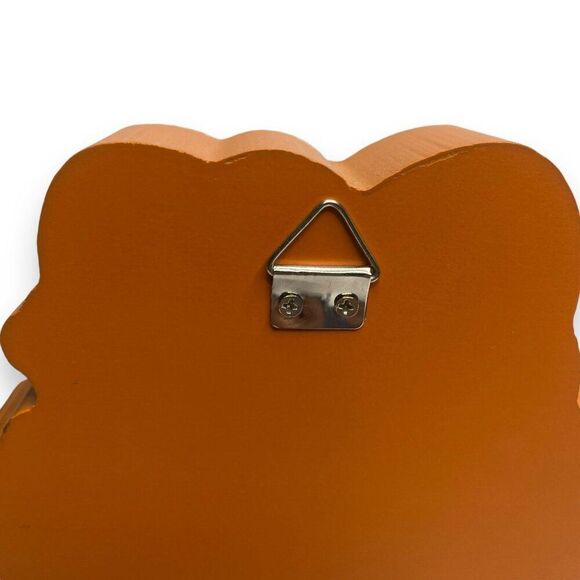 HELLO KITTY Halloween Wood Desk / Wall Sign ART Pumpkin NWT 8" - Picture 5 of 7